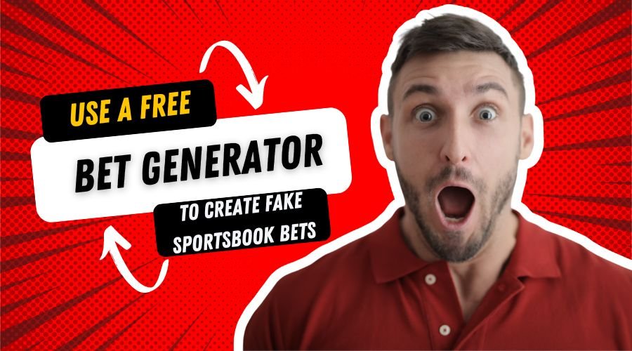 Use a Free Bet Generator to Create Fake Sportsbook Bets